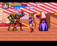 une photo d'Ã©cran de Sailor Moon sur Nintendo Super Nes